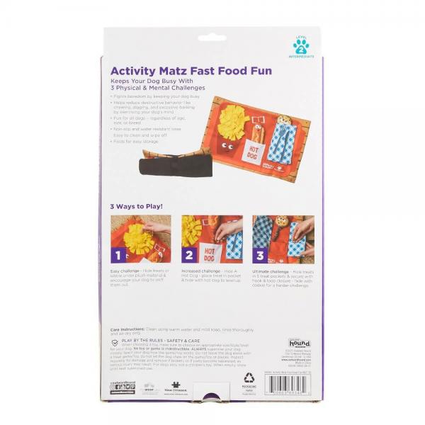 Nina Ottosson Activity Matz Fast Food Fun Nina Ottosson Activity Matz Fast Food Fun